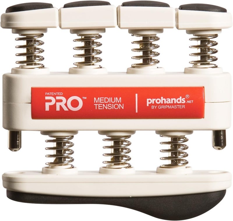 Prohands PRO Hand Exerciser, Finger Exerciser (Hand Grip Strengthener), Spring-Loaded, Finger-Piston System, Isolate and Exercise Each Finger - Image 1
