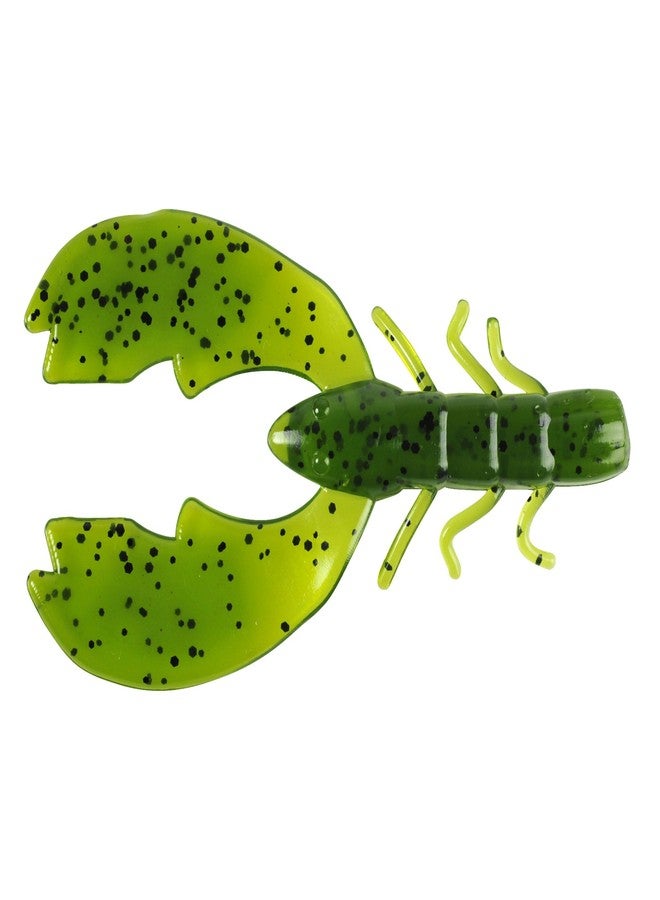 Berkley unisex-adult PowerBait Chigger Craw Watermelon ,4" (9 Count) - Image 1
