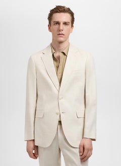Mango Man Casual Slim Fit Suit Blazer  - Image 1