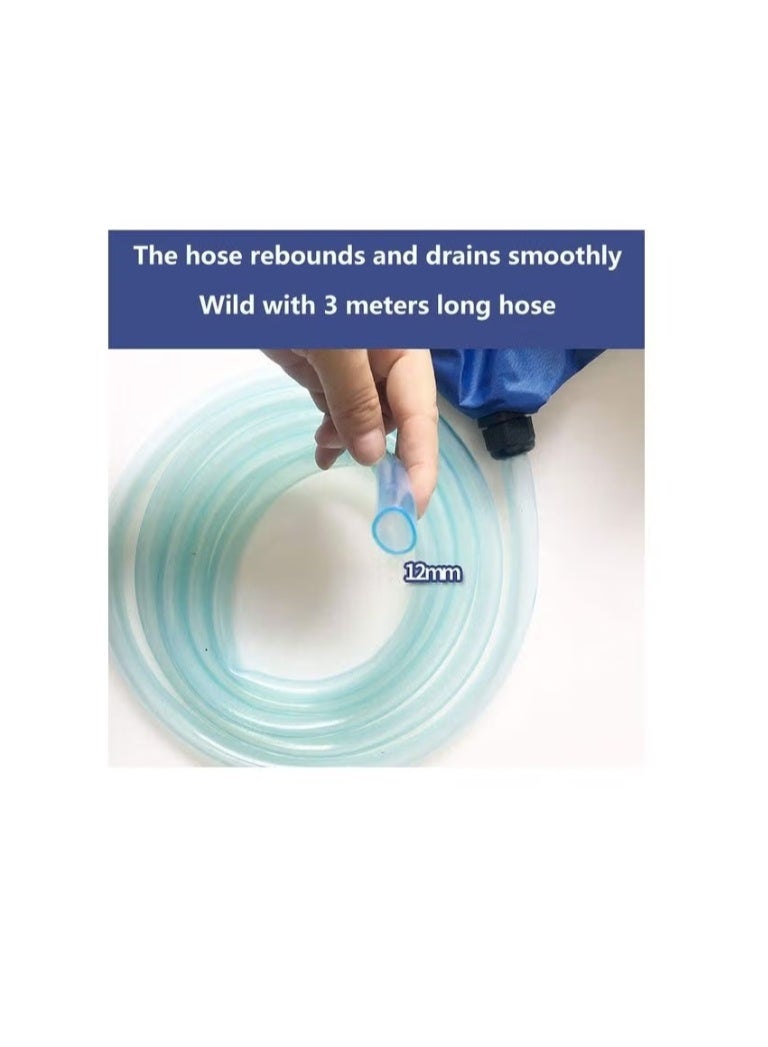 ايناوو غطاء تنظيف مكيف الهواء السميك العالمي مع كيس تجميع المياه، مجموعة غطاء تنظيف مكيف الهواء المعلق للاستخدام المنزلي، لا حاجة للكهرباء - Image 5