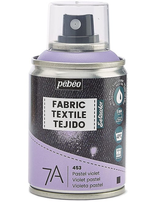 7A Spray 100 ml Fabric Paint Pastel Violet Pebeo