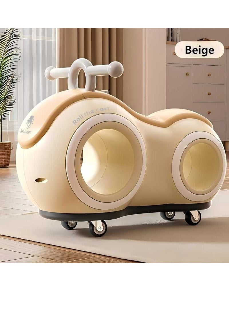 Beautiful New Children's Peanut car Sliding Model 1-3 Years Old Baby Bicycle Without Pedals Yo-Yo Baby Car Scooter  - Image 2