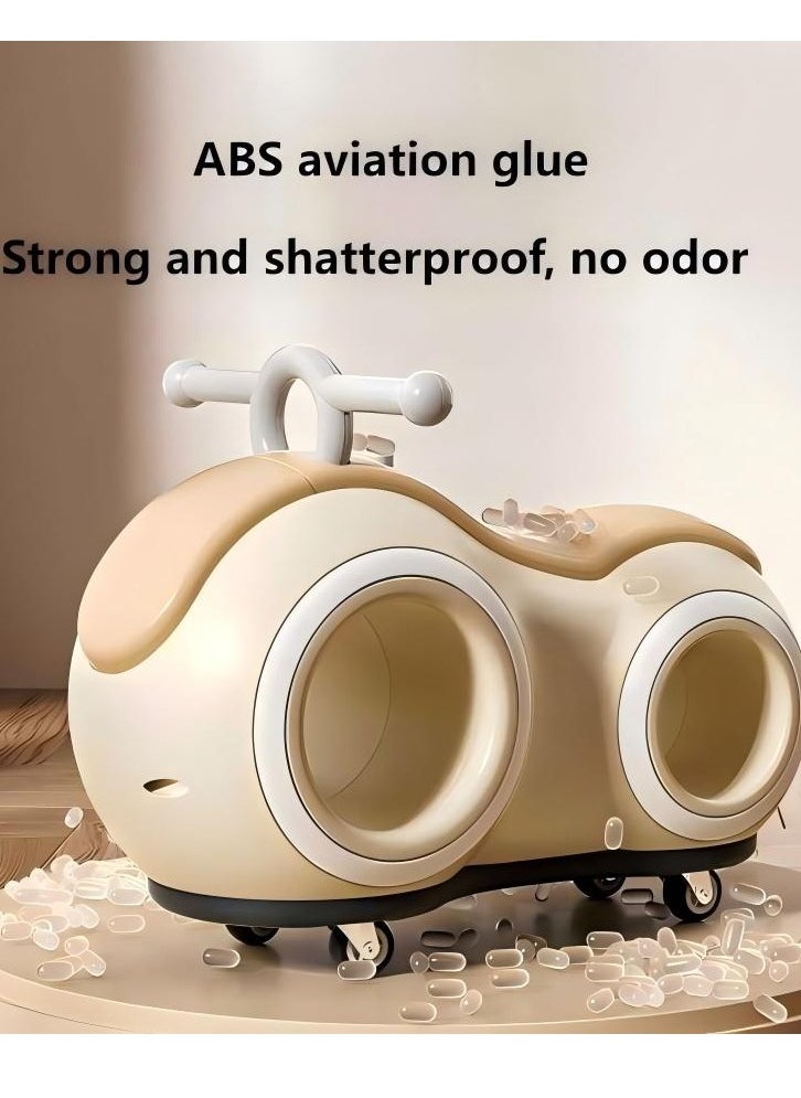 Beautiful New Children's Peanut car Sliding Model 1-3 Years Old Baby Bicycle Without Pedals Yo-Yo Baby Car Scooter  - Image 3