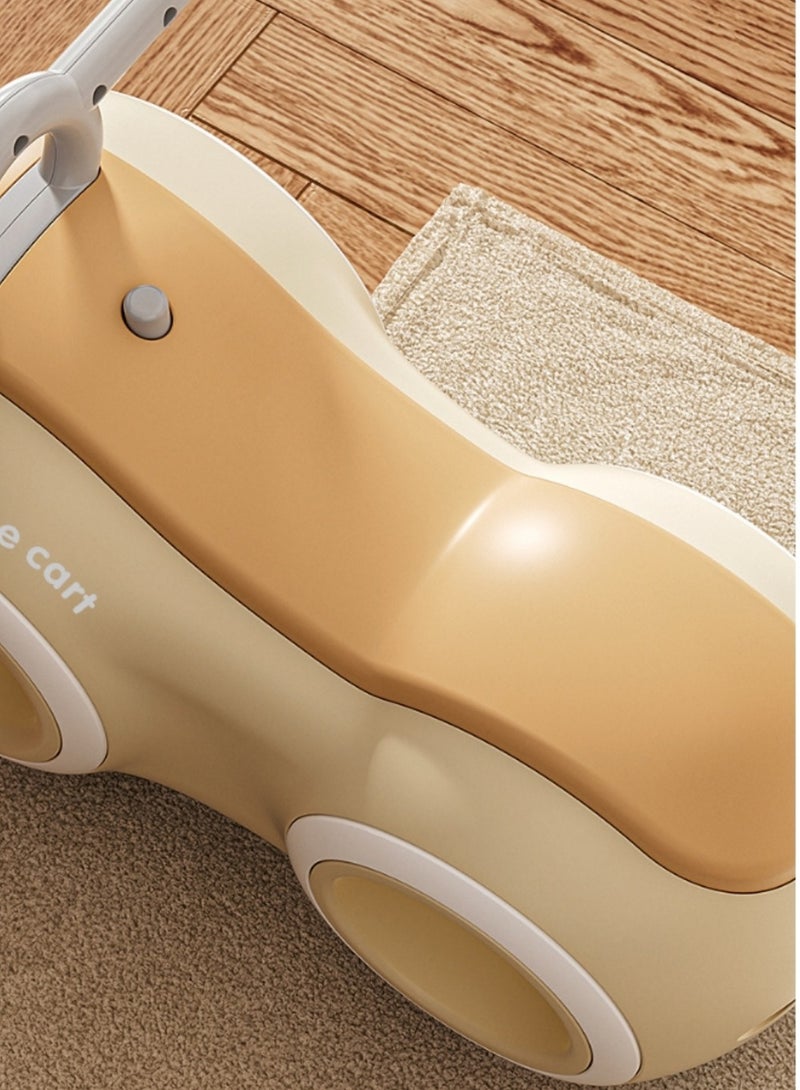 Beautiful Baby Ride on Car, Suitable for Children Aged 1-3, Peanut-shaped Universal Wheel Yo-yo Car without Pedals - Image 4