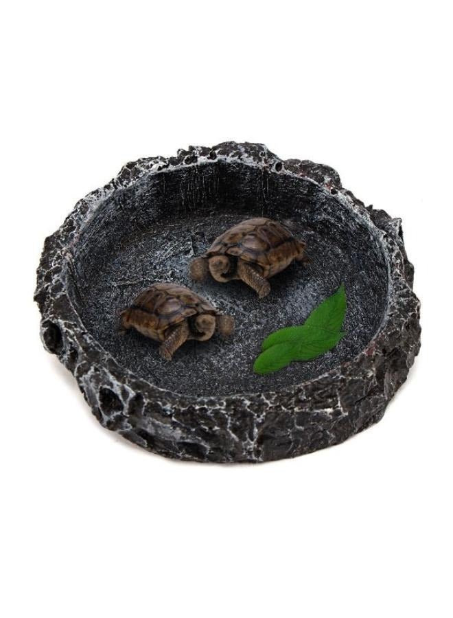 وعاء تغذية الزواحف، وعاء طعام وماء، وعاء تررم، وعاء تغذية سحلية وأبو بريص - Image 4