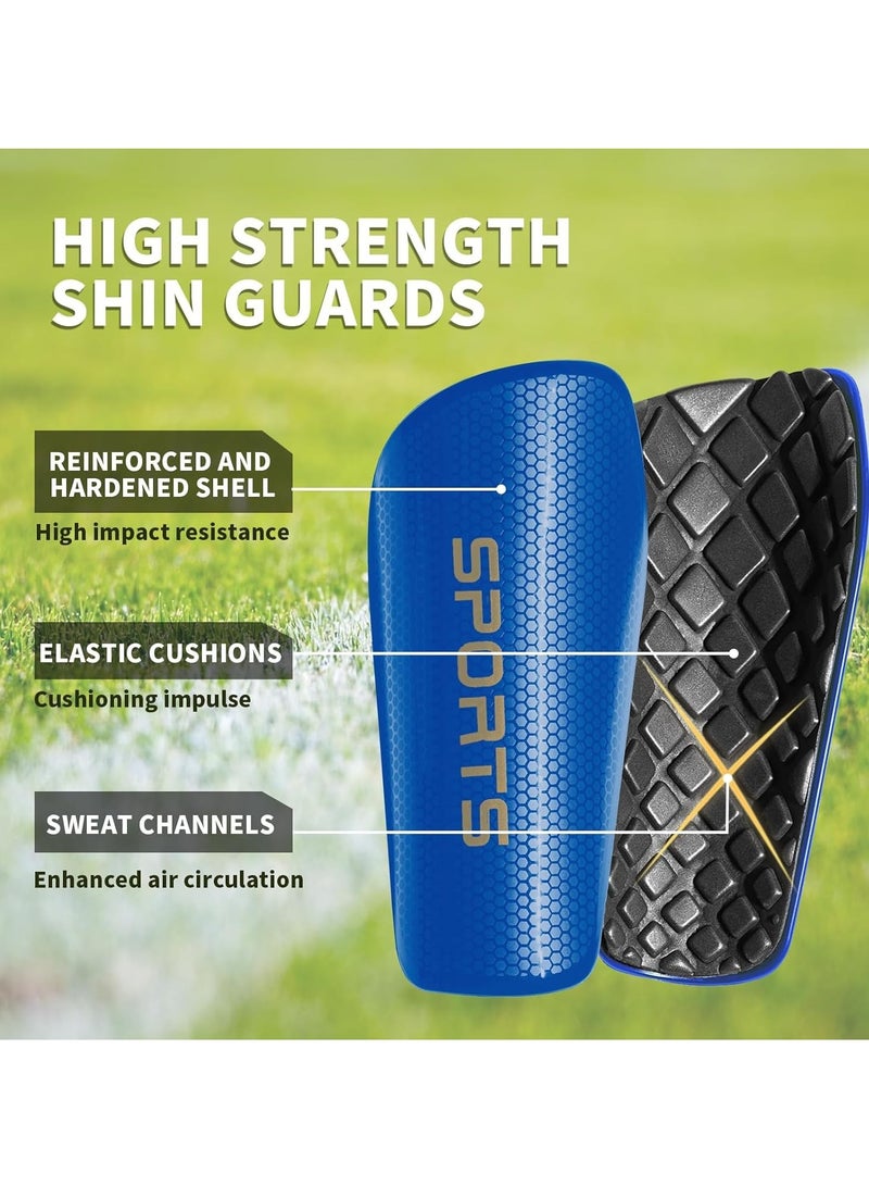 RATSAW Soccer Shin Guards for Kids Youth Adults Protective Soccer Equipment - Image 2