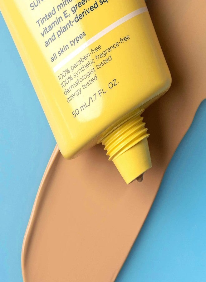 M-61 Perfect Mineral Sunscreen SPF 50 - Tinted | Universal Tinted, Reef-Safe, Mineral Sunscreen SPF 50 With Vitamin E, Green Tea, 1.7 Fl Oz - Image 4