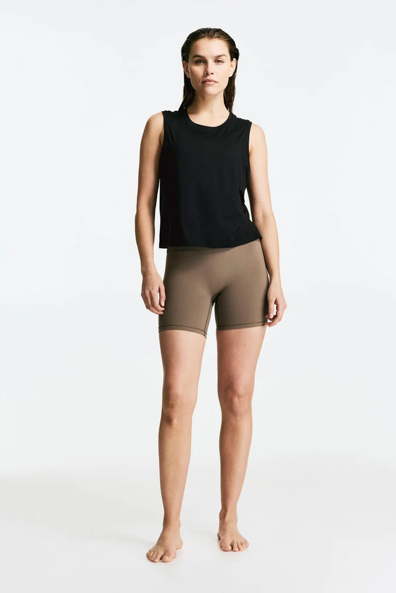 H&M Boxy-style sports vest top in DryMove™