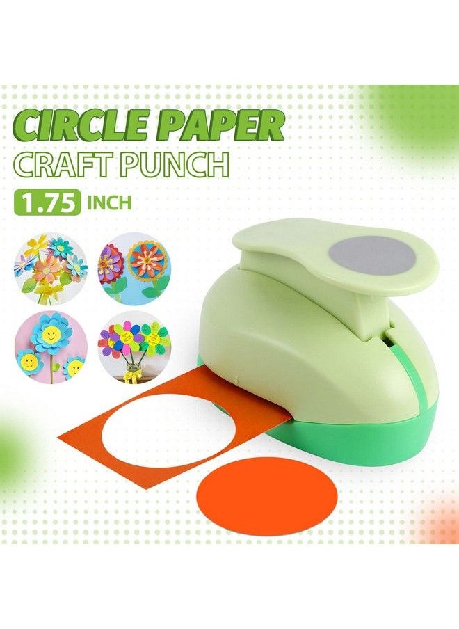 UCEC Circle Punch 1.75 Inch Circle Hole Punch Craft Paper Punch Circles Craft Punch Handmade Paper Punch For Crafting Scrapbooking Cards Arts Fun Projects  - Image 3