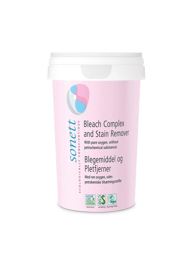 Sonett Organic Bleach Complex and Stain Remover for bleaching white laundry, Removing Stains, Colorfast fabrics and brightening (16 oz/ 450g) - Image 1