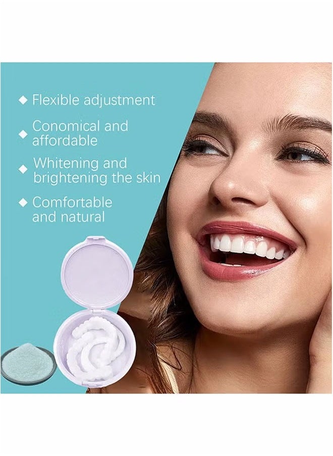 ORALHOE Veneers False Teeth, Adjustable Snap-On Braces, Comfortable Temporary Dental Restoration Kit  - Image 4