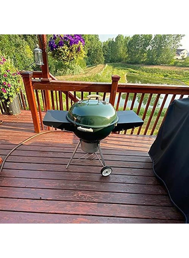 GRISUN 57cm Weber BBQ Table Tray, Weber Master Touch 57cm, Premium, 22" Original Charcoal Grill, Spherical BBQ Accessories, Side Table, Coated Steel - Image 5