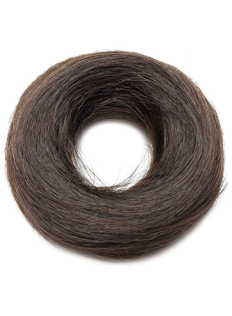 إستيل كعكة شعر ريمي سكرنشيز ريل أوبدو ، كعكة شعر مموجة ومطاطة ، كعكة دونو أنيقة مع شريط مطاطي مرن للنساء اللون رقم 2 - Image 2