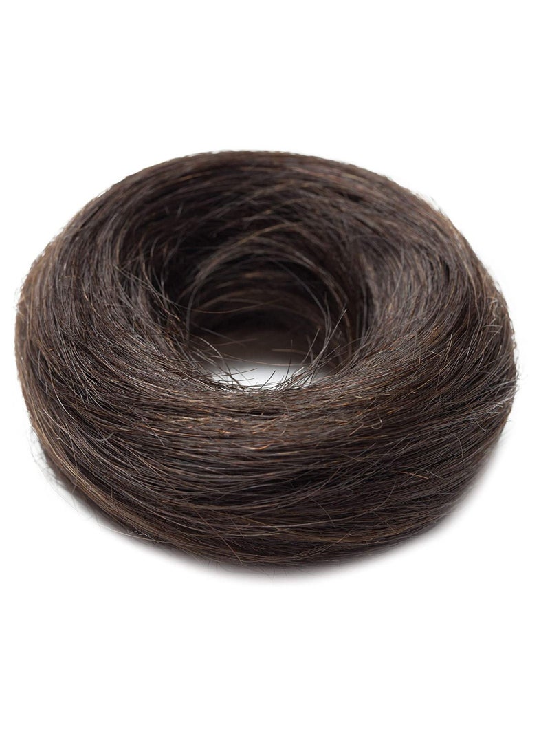 إستيل كعكة شعر ريمي سكرنشيز ريل أوبدو ، كعكة شعر مموجة ومطاطة ، كعكة دونو أنيقة مع شريط مطاطي مرن للنساء اللون رقم 2 - Image 4