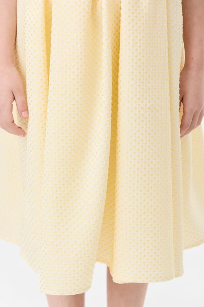 Tenda Yellow Floral Wrap Dress