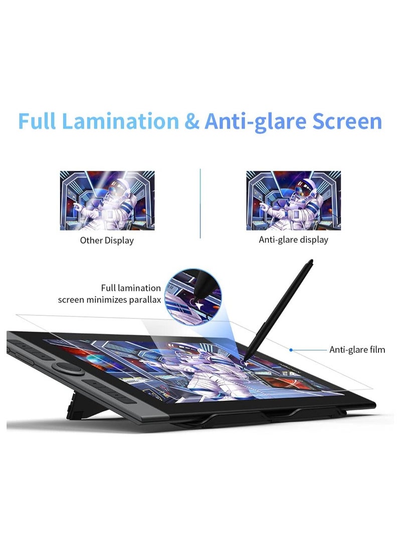 XP-PEN Artist Pro 16 Graphic Tablet Monitor with X3 Smart Chip Pen Tablet Drawing Monitor 15.4 inch 133% s RGB - Image 4