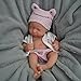 Mire & Mire Mire  Mire Reborn Baby Dolls 12 Girl Full Silicone Baby Doll RealisticNewborn Baby Dolls That Look Real Sleeping Baby Doll - Image 2