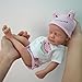 Mire & Mire Mire  Mire Reborn Baby Dolls 12 Girl Full Silicone Baby Doll RealisticNewborn Baby Dolls That Look Real Sleeping Baby Doll - Image 3