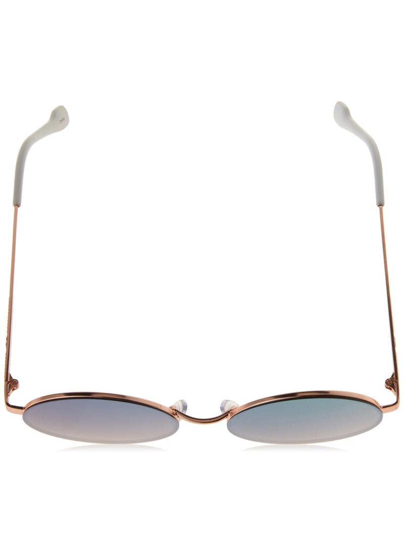 Jessica Simpson Jessica Simpson Women's J6222 Vintage Metal Round Sunglasses with UV400 Protection - Glamorous Sunglasses for Women, 56mm  - Image 4