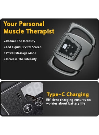 Massage Gun Percussion Deep Tissues Muscle Massager Gun Muscle Relaxation With 24 Heads Massage Device Portable Massager Device Multi Mode For Back Neck Pain Relief Muscle Relaxation - view 4
