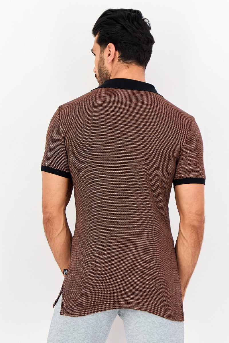 PUMA قميص بولو خارجي بأكمام قصيرة للرجال بتصميم نحيف، متعدد الألوان - Image 3