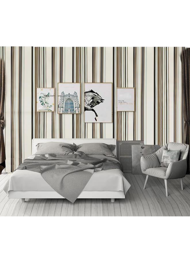 Bluejw Modern Simple PVC Wallpaper Self-adhesive Nordic Bedroom Living Room Dormitory Kitchen Decoration Wallpaper Renovation Cabinet Sticker - Image 5