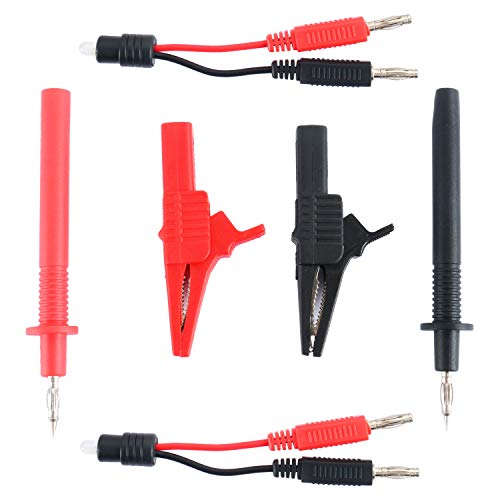 YAETEK Multi Function Auto Diagnostic Tools, Automotive Circuit Test Leads Kit with Black Carrying Case, Electrical Testers Wire Connectors Adapter Cables - Image 5