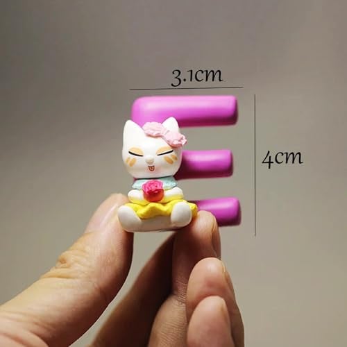 Ascension Love Alphabet Cat Dolls Love Animated Characters Showpiece Love Miniature Showpiece Set Valentine Gift for Boyfriend Girlfriend Love Miniature Adventure Showpiece Valentine Gifts - Image 3