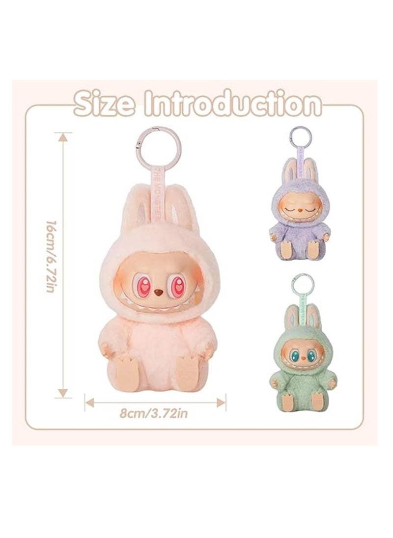 Labubu Popmart Plush Toy, Labubu Doll, Keychain, Birthday Gifts for Boys and Girls  - Image 2