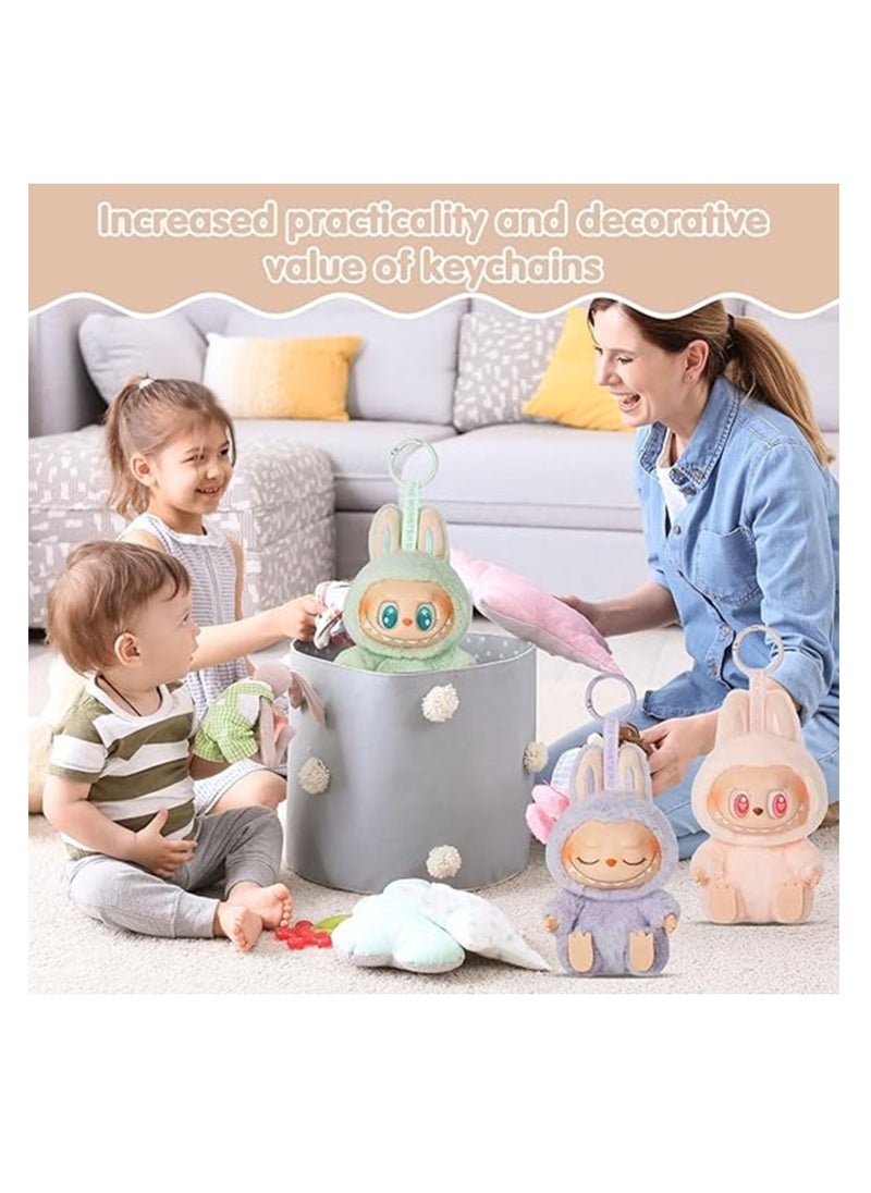Labubu Popmart Plush Toy, Labubu Doll, Keychain, Birthday Gifts for Boys and Girls  - Image 3