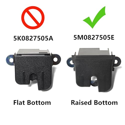 TVM TRAVERMAN VW Volkswagen Rear Trunk Boot Lid Lock Latch 5M0827505E Compatible with Beetle, Golf V, VI, VII, E-Golf, Scirocco, Tiguan - Image 5