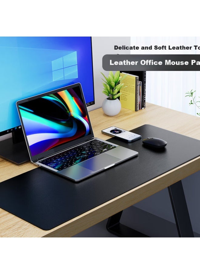 Dm Daimai, Extra Large Mouse Pad 1000*500, Computer Office Leather Desk Mat, Large Mouse Pad, Waterproof Leather Desk Cover, Writing Desk Pad, Gaming Keyboard Mat, Mp006 - Image 1