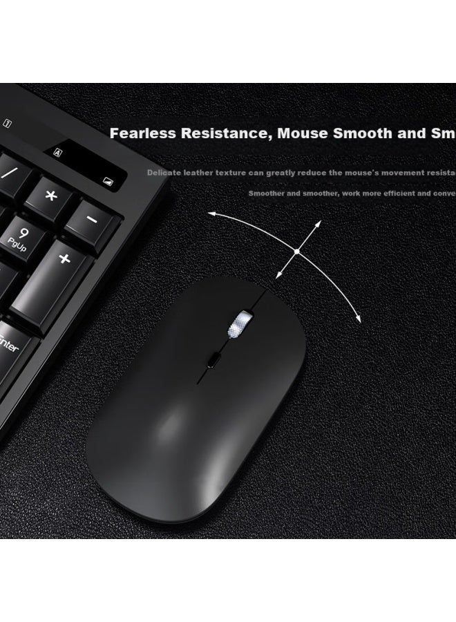 Dm Daimai, Extra Large Mouse Pad 1000*500, Computer Office Leather Desk Mat, Large Mouse Pad, Waterproof Leather Desk Cover, Writing Desk Pad, Gaming Keyboard Mat, Mp006 - Image 2