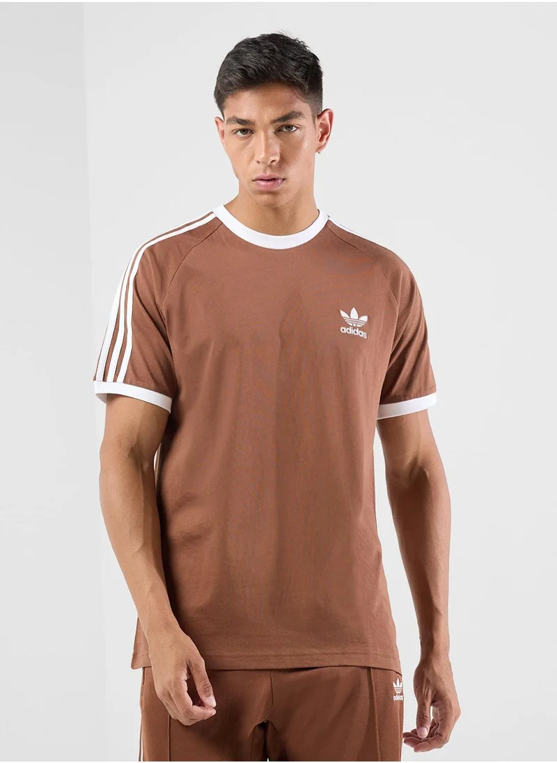 اديداس اوريجينالز Adicolor Classic 3 Stripe T-Shirt