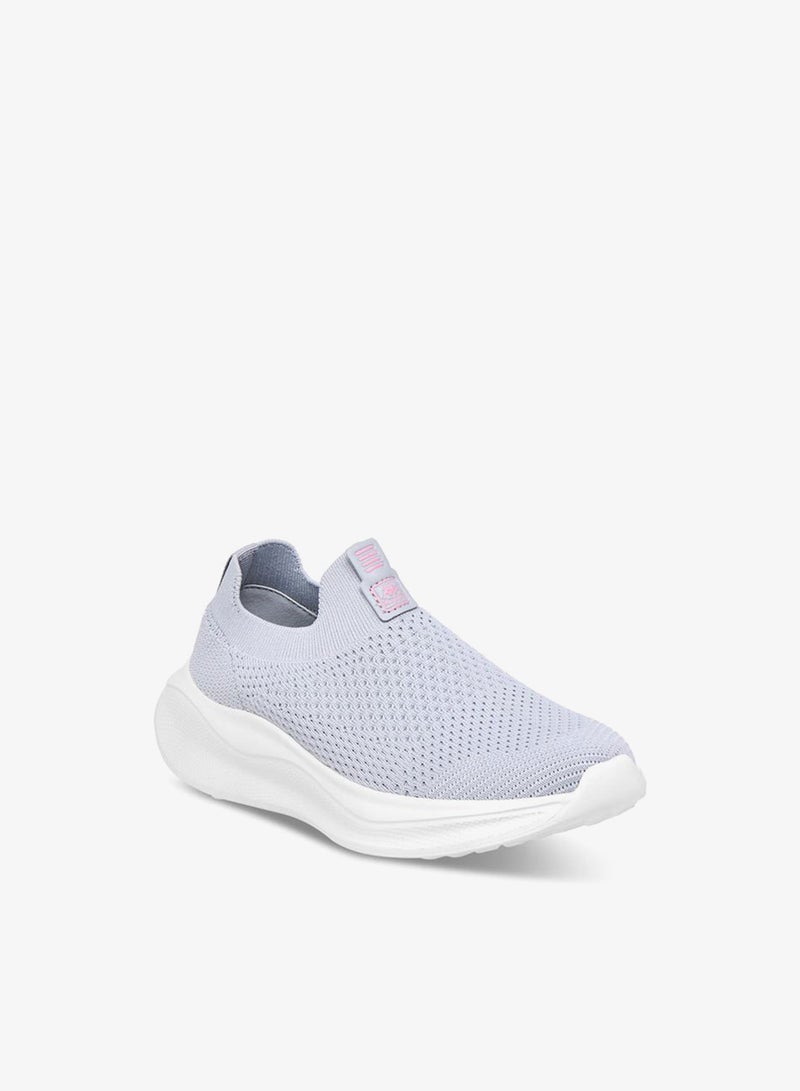 Kappa Girls' Textured Slip-On Sports Shoes - Image 2