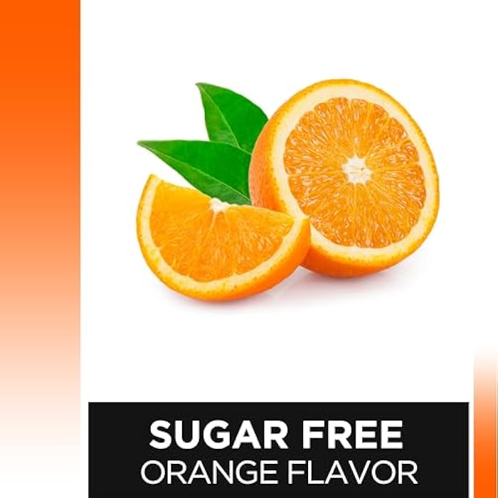 Quality Choice Sugar Free Fiber Powder Naturally Derived Vegetable Formula 48 Doses Orange Flavor - Image 4