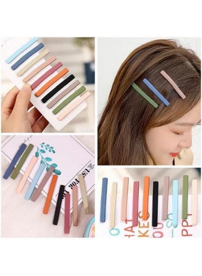 SUN Ring SUNRING Hair Clips for Women Girls Hair Accessories for Women Girls Multicolor Hair Pins for Girls Hair Clips Matte Finishing Hair Pins (Pack of 10, Multicolor) - Image 4
