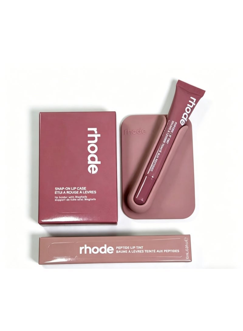 Silicone Magnetic Phone Case Lipstick/Lip Gloss Holder