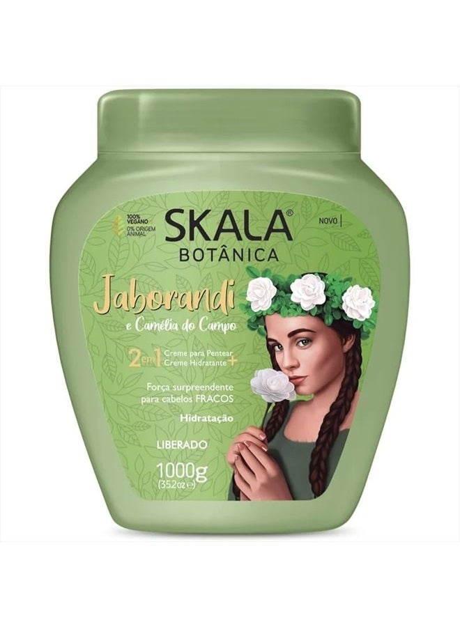 Skala Botânica Jaborandi Scarabotanica Jabolange 2 in 1 Hair Treatment 1000g - Image 4