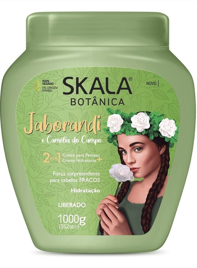 Skala Botânica Jaborandi Scarabotanica Jabolange 2 in 1 Hair Treatment 1000g - Image 1