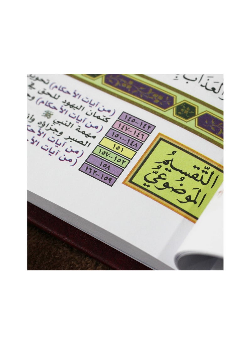 null - Mushaf al Qiyam and Tahajjud with the substantive division of the verses of the Holy Qur'an jawamei, size 25x35 cm - Image 1