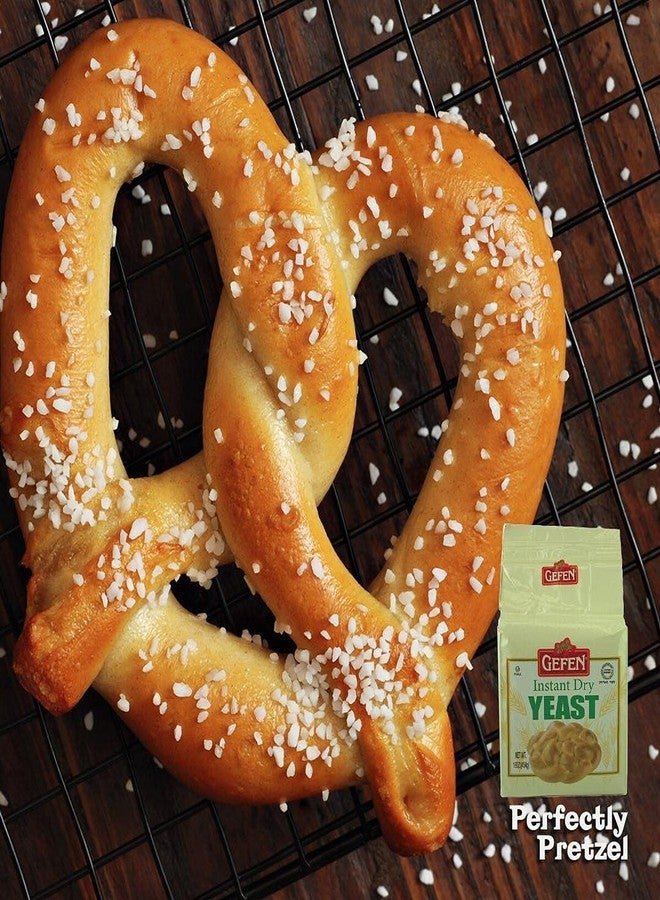 Gefen Instant Natural Dry Yeast, 1lb Bag (4 Pack) Great for Breads & Challah, Certified Kosher - Image 2