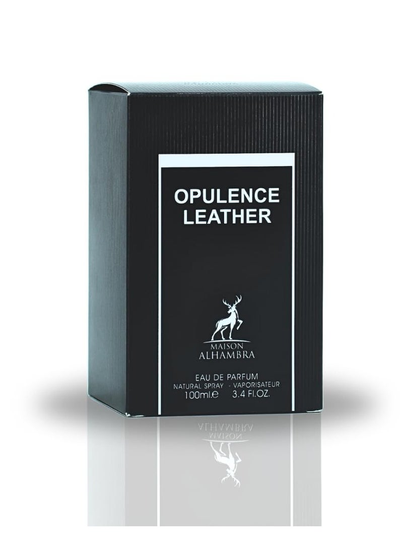 ميزون الهمبرا اوبولينس ليذر  ماء عطر للجنسين 100 مل - Image 4