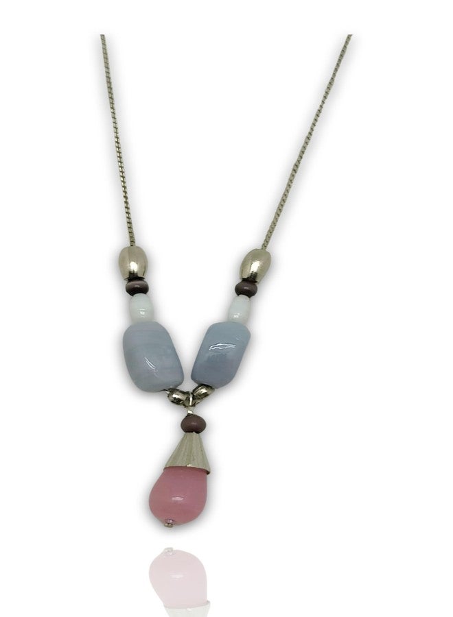 دي سي أيه قلادة مالا هندية غربية عصرية مصنوعة يدويًا من DCA للنساء والفتيات (4515) - Image 1