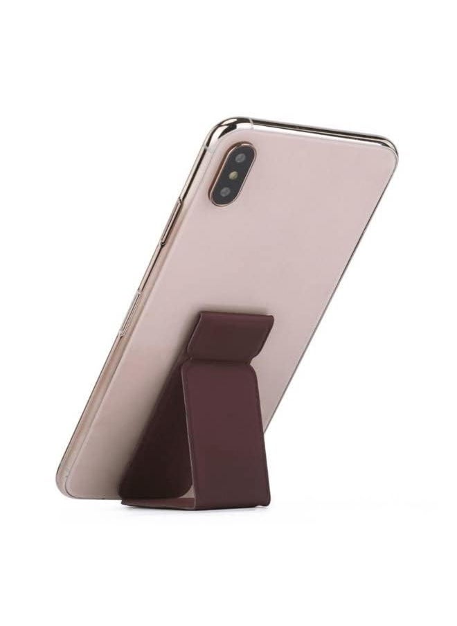 PROMASS - Magnetic Mobile Phone Finger Grip Holder Lazy Multi-functional Vertical Horizontal Stand Foldable Back Stick Phone Stand (Black) - Image 1