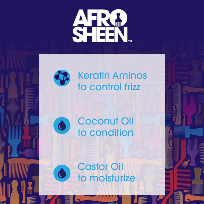Afro Sheen 'Fro Out Blow-Out Spray. Protects Hair & Controls Fizz. 6 Oz. - Image 2