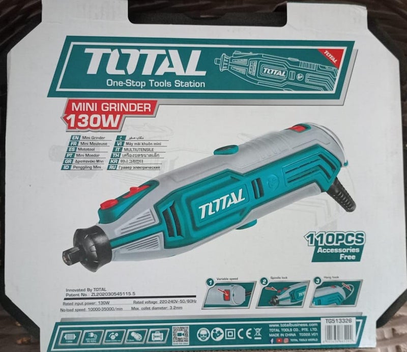 TOTAL TG513326 130W MINI GRINDER