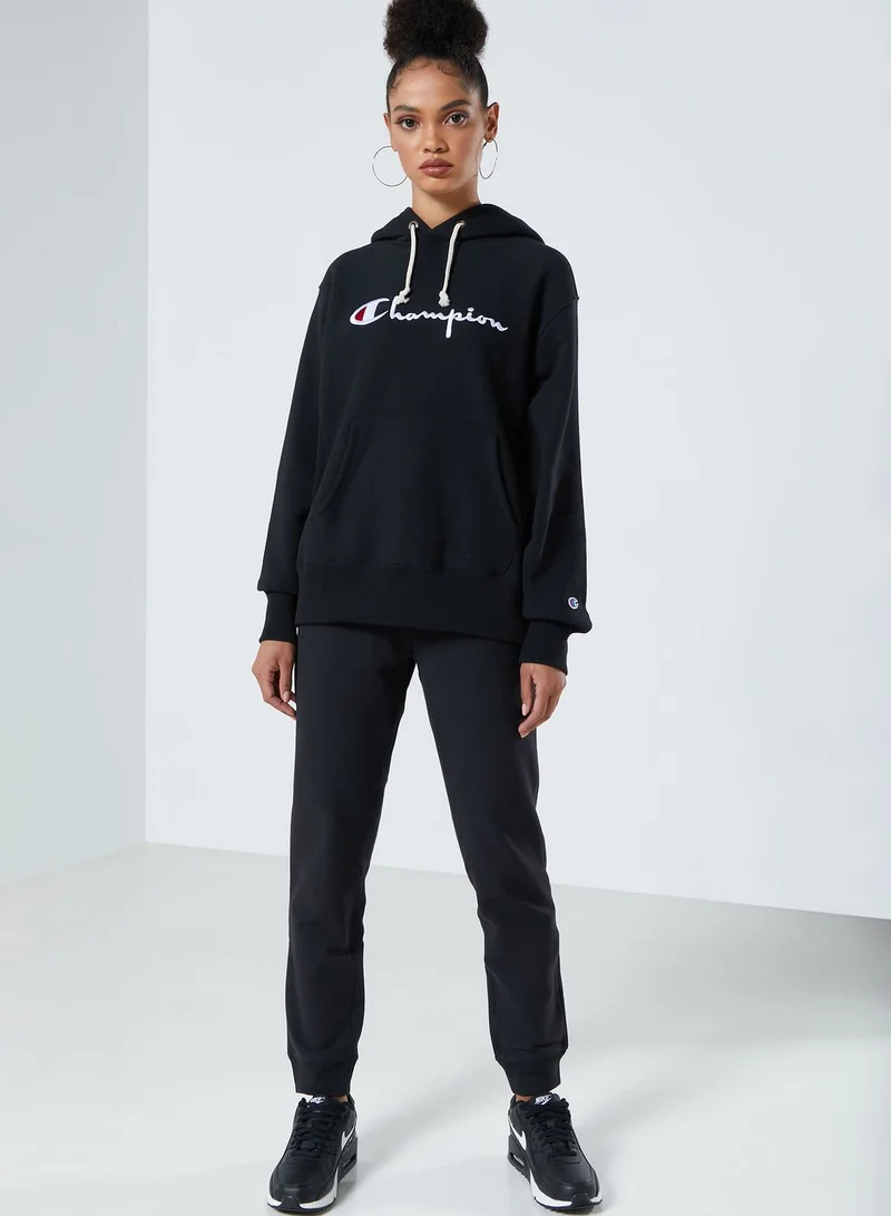 Champion Essential Ribbed Cuffed Sweatpants