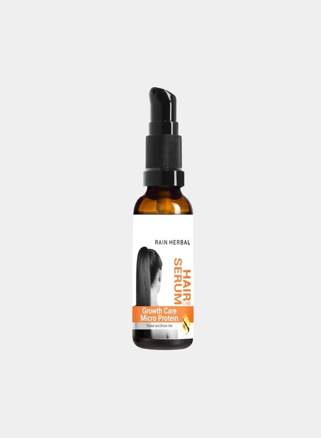 Rain Herbal سيروم الشعر بالبروتين الدقيق من رين هيربال للعناية بالشعر | يساعد على جعل الشعر أكثر كثافة ولمعاناً | 30 مل - Image 1