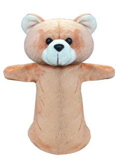 FunBlast Hand Puppets for Kids - Soft Hand Puppets for Kids, Story Telling Puppet for Kids, Hand Puppet Toy, Plush Animals Hand Puppet Toys, Fun Play Learning Toys - Multicolor (Bear)